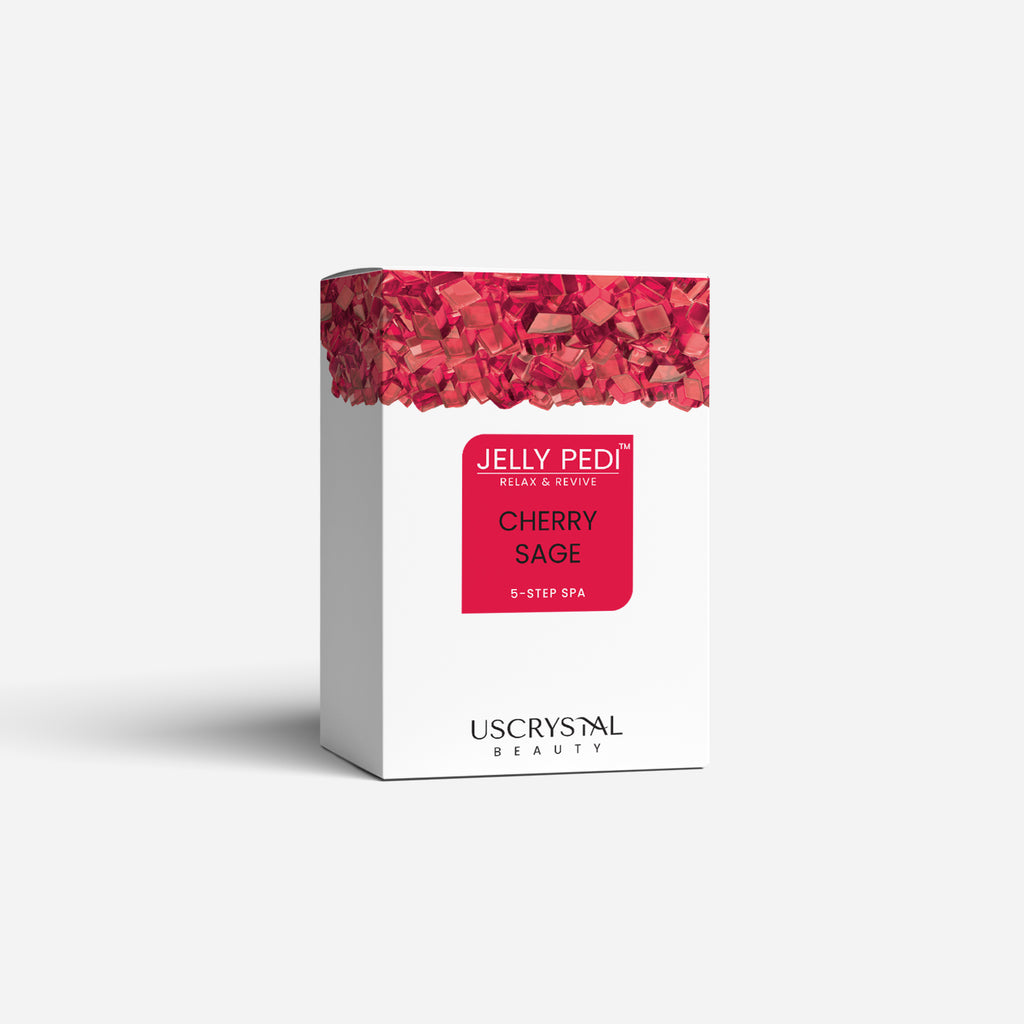 Jelly Pedi Cherry Sage 5-Step